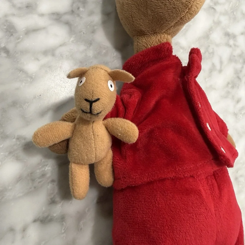 Llama Red Pajamas Plush Stuffed Book Character Toy Figure 15